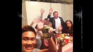 Frosty the Snowman! Karaoke. Good time!