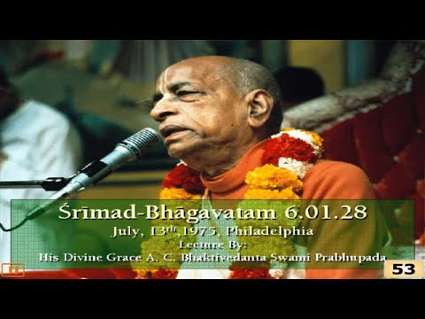 Srimad Bhagavatam -SB 6.1.28-29 I HDG Srila PrabhupadaI 24.10.2020