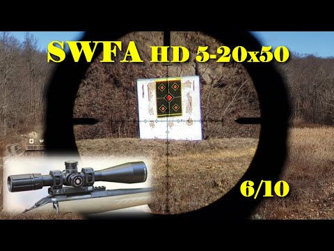 SWFA HD 5-20x50 MilQuad - Its Lacking - First Person POV