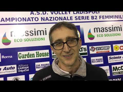 Massimi Ecosoluzioni Ladispoli - Andrea Doria Tivoli : Pietro Grechi nel post partita