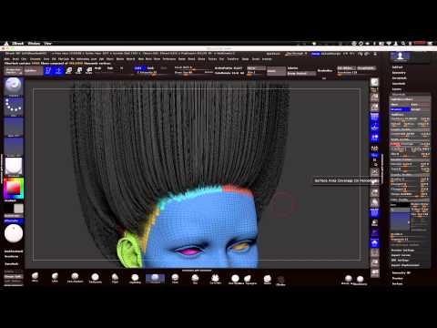 Fibermesh : Zbrush to Maya, Efficient Workflow Pt1 /// ZBRUSH