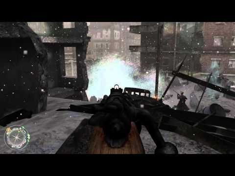 Call of Duty 2 Walkthrough HD Part 9 (Level 5 - Downtown Assault) Veteran Difficulty