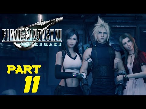 FINAL FANTASY 7 REMAKE Gameplay Walkthrough Part 11 [FHD 60FPS] - Boss Fight