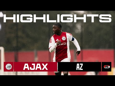 Last test before Youth League! 🔜 | Highlights Ajax O19 - AZ