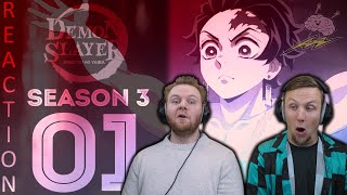 SOS Bros React - Demon Slayer Season 3 Episode 1 - Someone&#39;s Dream