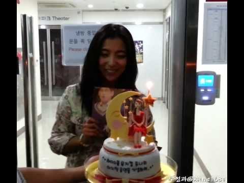 130831 'HIGH SCHOOL MUSICAL' f(x) Luna 퇴근길