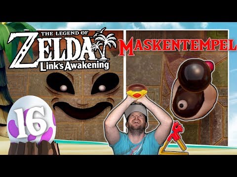 THE LEGEND OF ZELDA LINK'S AWAKENING 🗡️ #16: Gegen Smasher & Dämonenfratze im Maskentempel