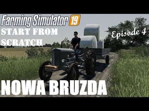 Large Contract, Making & Selling Silage Bales | Nowa Bruzda | Farming Simulator 19 Timelapse