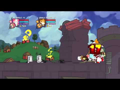 Let's Play Castle Crashers - #17 - Clicking Intensifies - Impossible Mode - Fiery Passion