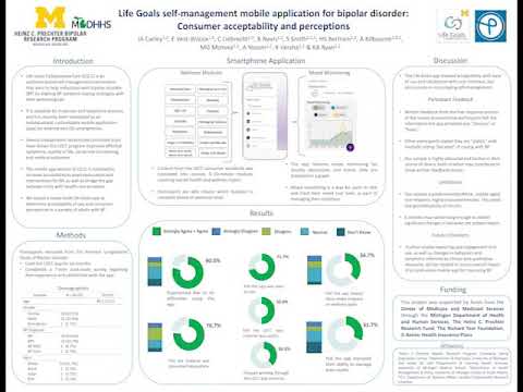 Life goals self management mobile application for bipolar disorder