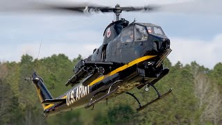 Experience the Legacy: AH-1F Cobra and UH-1 Huey Rides at the Army Aviation Heritage Foundation