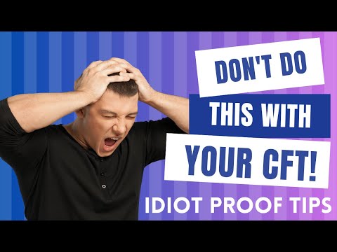 How To Reset A CFT - African Night Crawlers