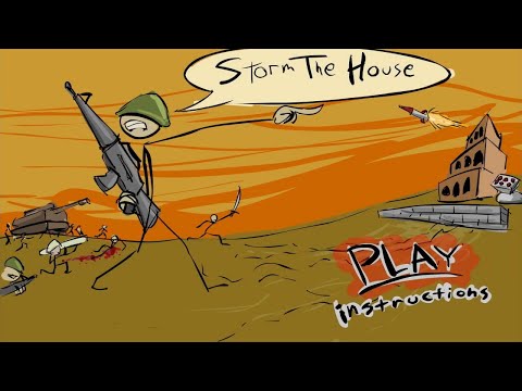 Storm the House Flash Game Playthrough