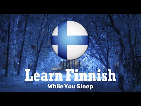 Learn Finnish while you sleep - Finnish language for beginners