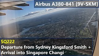 Singapore Airlines Airbus A380-841 [9V-SKM] - Departing Sydney and Arriving Singapore Changi
