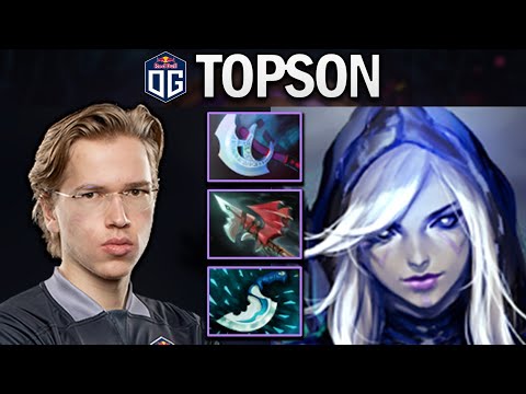 OG.TOPSON DROW RANGER WITH 800 XPM - DOTA 2 7.27 GAMEPLAY