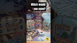 Return of PokePolls! Which NEW Tin is Best#pokemontcg #pokemon #gengar #question #shorts #fyp #viral