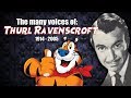 Many Voices of Thurl Ravenscroft (Animated Tribute - Tony the Tiger - Disneyland)