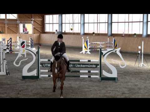 Lea Kristofics-Binder und Prelude de la By - Punktespringprüfung Kl. L