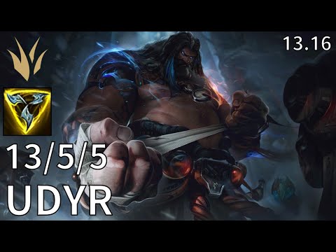 Udyr Jungle vs Viego - EUW Challenger | Patch 13.16
