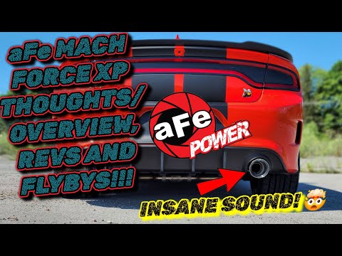 Charger Scat Pack aFe cat back exhaust sounds wicked!