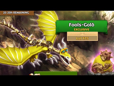 FOOLS-GOLD Max Level 175 Titan Mode - Dragons: Rise of Berk
