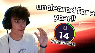 I CLEARED THIS IMPOSSIBLE ADOFAI LEVEL THAT HASN'T BEEN DONE UNTIL NOW!!