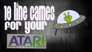 10 line games for your Atari 8bit