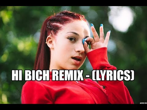 Bhad Bhabie - Hi bich remix ft. YBN Nahmir, Rich the Kid & Asian Doll (Lyrics)