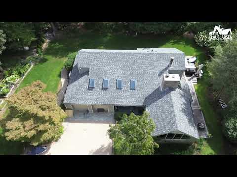 Stunning New Roof in North Kingstown, RI | Drone View