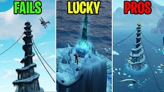 New LEAKED Zone! Twisted Tower! FAILS vs LUCKY vs PROS - Fortnite Funny Moments