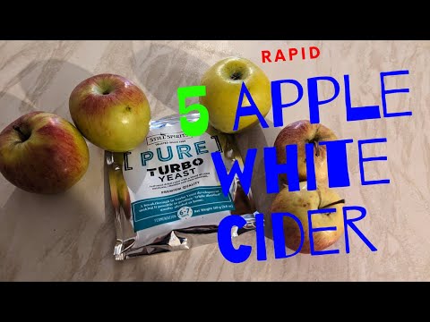 rapid 5 apple white cider 6.5%