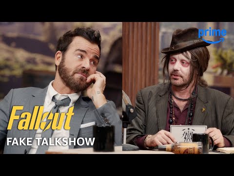 Fallout Fake Talkshow - Justin Theroux | Prime Video