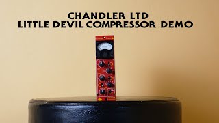 Video thumbnail for Chandler LTD Little Devil Compressor Demo by Max Bauhof