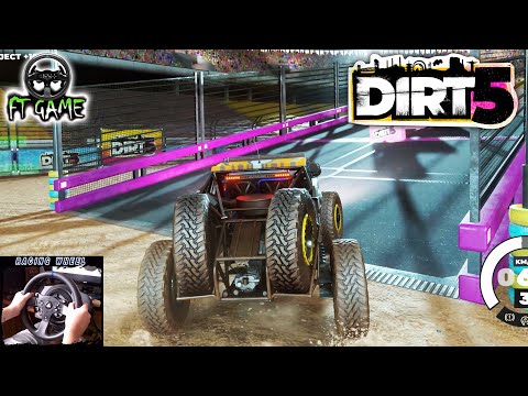 DIRT 5 Gymkhana Trial | Career Gameplay P44 | Thrustmaster