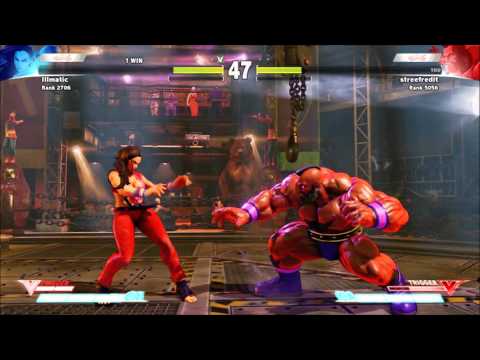 Street Fighter V (Beta 3) Zangief vs Laura (Illmatic) *1080p 60FPS*