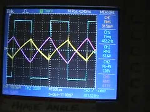 Delayed Lenz Effect in Transformer test 1