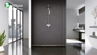 PP Drain Aqua vonalmenti lefolyórendszer Mapei vízszigeteléssel