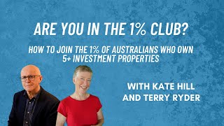 Would you like to own 5 or more investment properties? Join the 1% club.