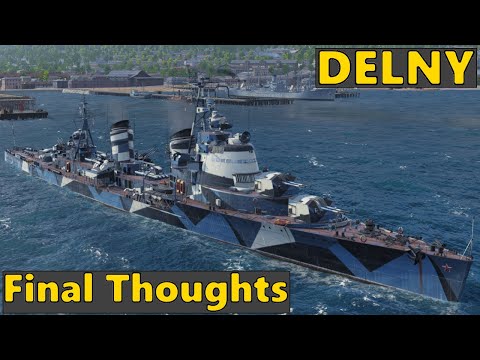 Delny - Review - T10 Tech Tree Destroyer | World of Warships
