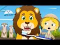 Brush Your Teeth Song | Dr Poppy On Safari | Nursery Rhymes & Kids Songs | Animals For Toddlers