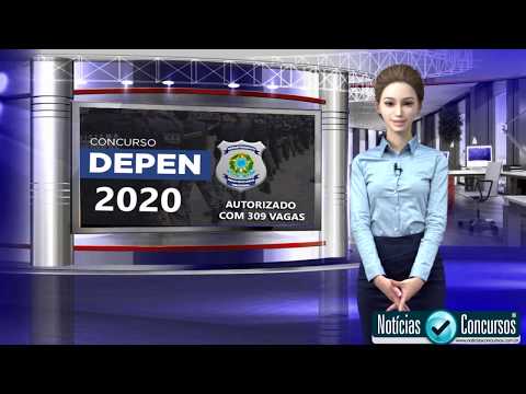 Concurso DEPEN 2020 é autorizado com 309 vagas! Até R$5.865,70!