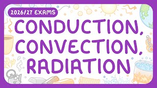 GCSE Physics - Conduction, Convection & Radiation | How Heat Energy is Transferred (2026/27 exams)