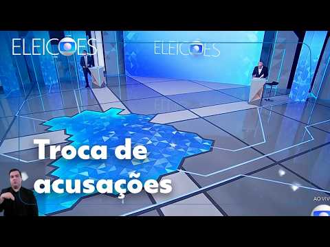 Debate na Globo: Lula e Flávio trocam acusações em bloco com tema livre