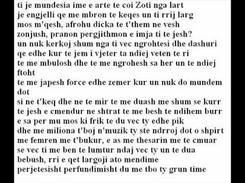 Young J - Serenata e Zemres Sime (Tekst)