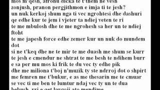 Young J - Serenata e Zemres Sime (Tekst)