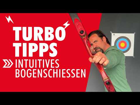 Turbo Tipps fürs Intuitive Bogenschießen: Richtig Ankern & die Haltung mit dem traditionellem Bogen