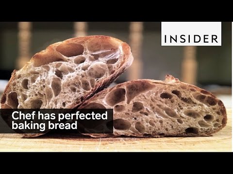 This chef has perfected the art of baking bread