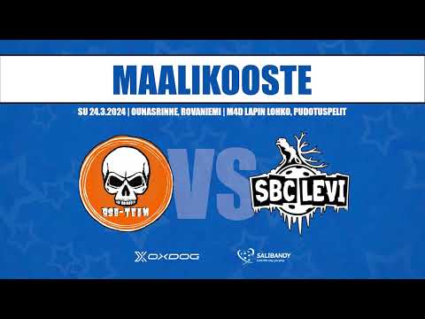 Maalikooste: RSB-Team - SBC Levi 5-6 | Ounasrinne, Rovaniemi 24.3.2024