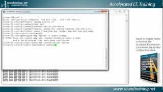 How to Setup a Cisco Router VPN (Site-to-Site):  Cisco Router Training 101